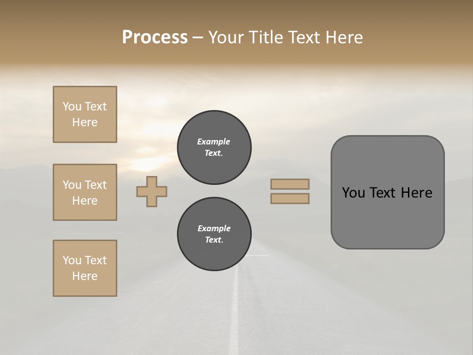 Misty Road PowerPoint Template