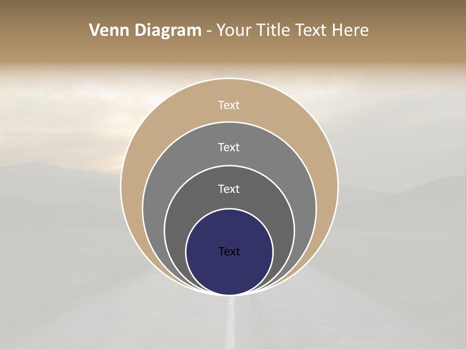 Misty Road PowerPoint Template