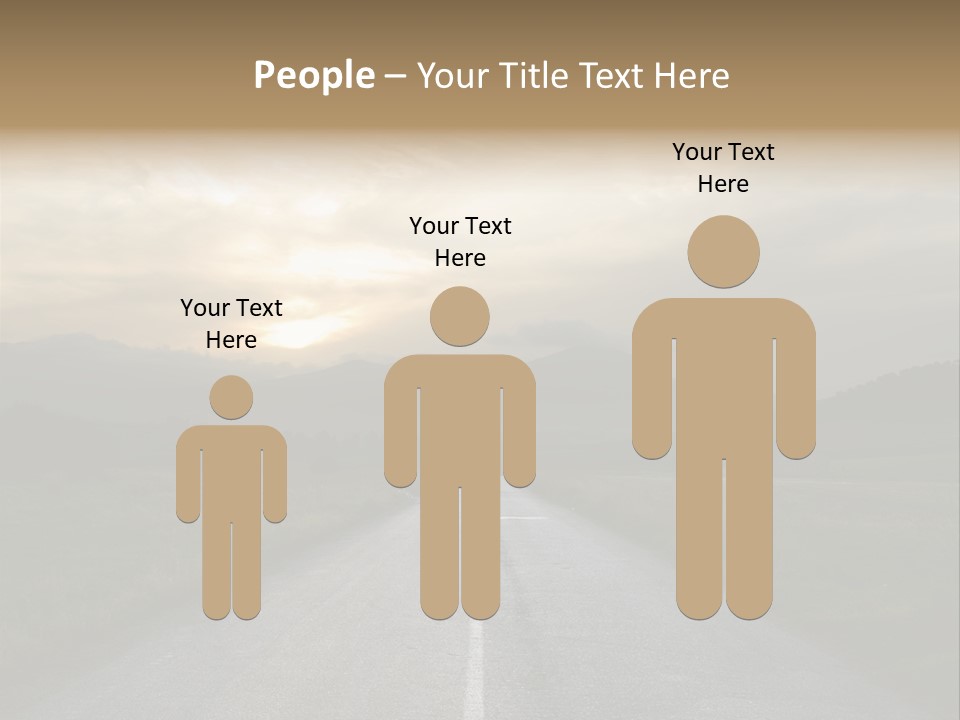 Misty Road PowerPoint Template