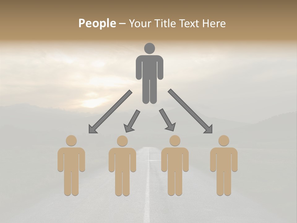Misty Road PowerPoint Template