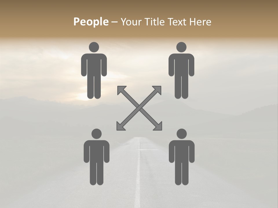 Misty Road PowerPoint Template