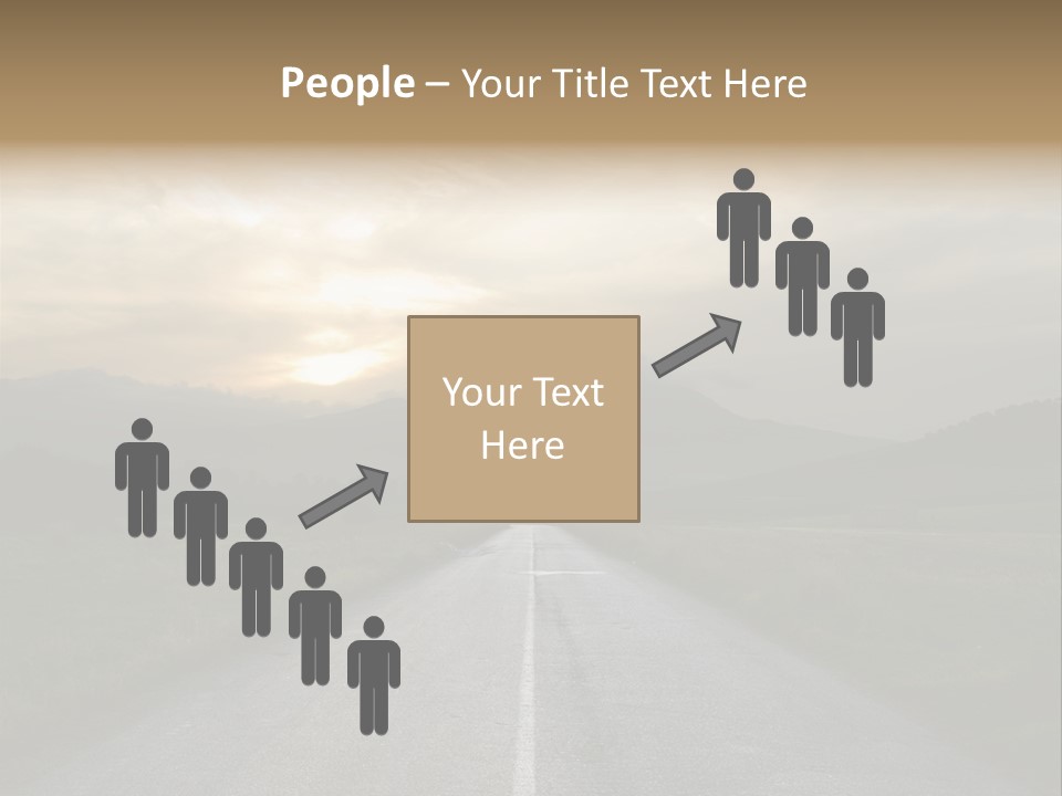 Misty Road PowerPoint Template