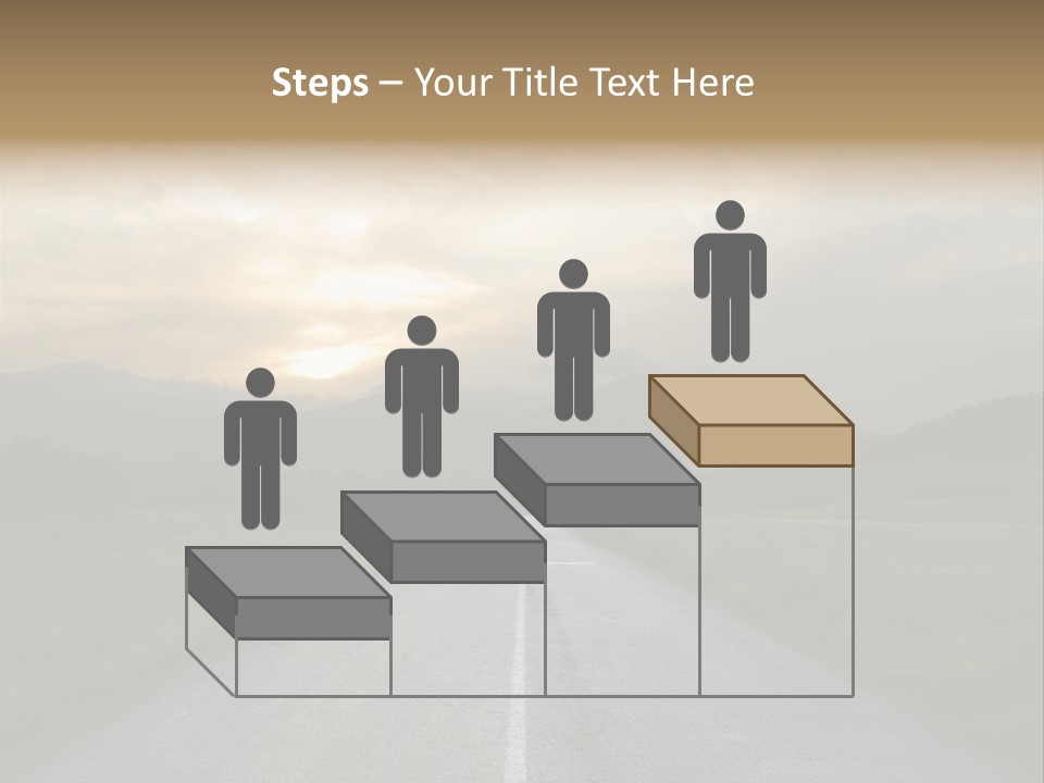 Misty Road PowerPoint Template