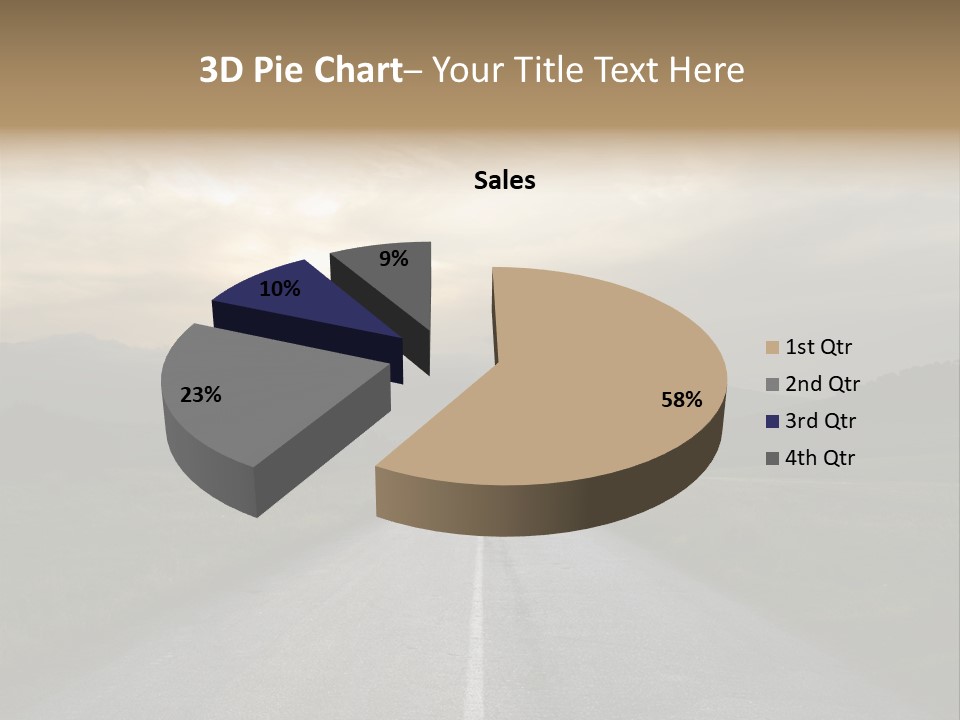 Misty Road PowerPoint Template