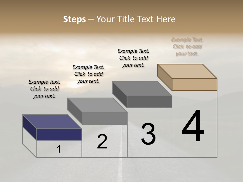 Misty Road PowerPoint Template