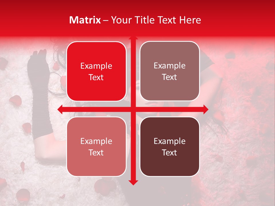 Chica Rosas PowerPoint Template