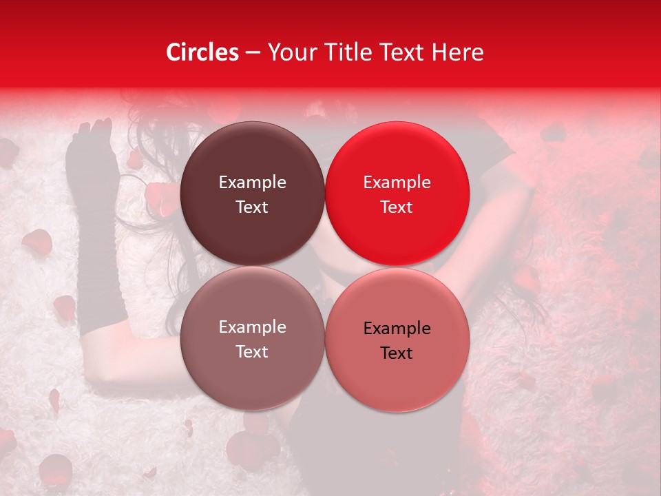 Chica Rosas PowerPoint Template