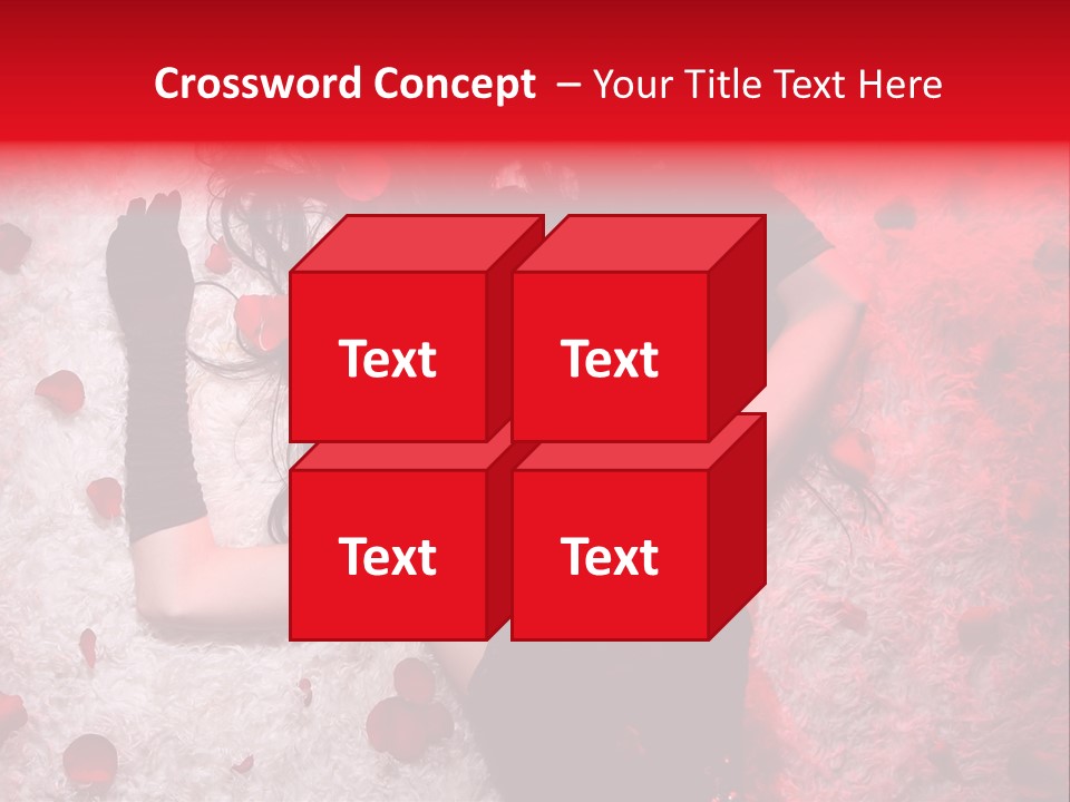 Chica Rosas PowerPoint Template