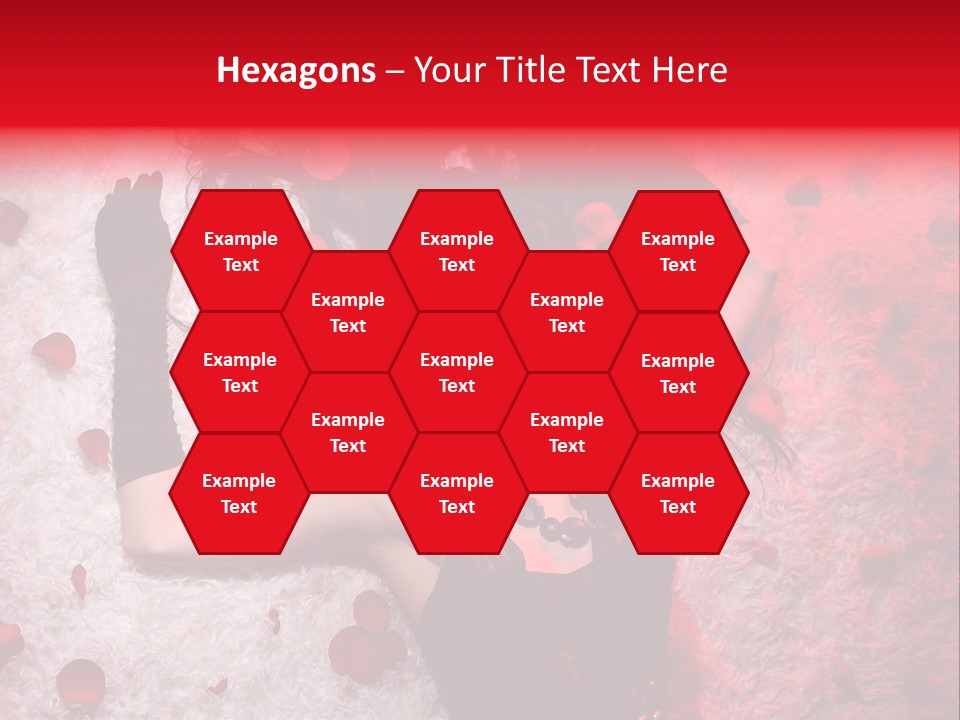 Chica Rosas PowerPoint Template