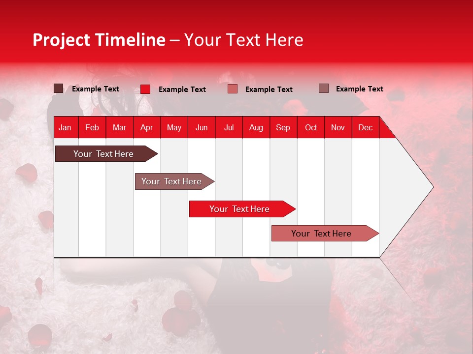 Chica Rosas PowerPoint Template