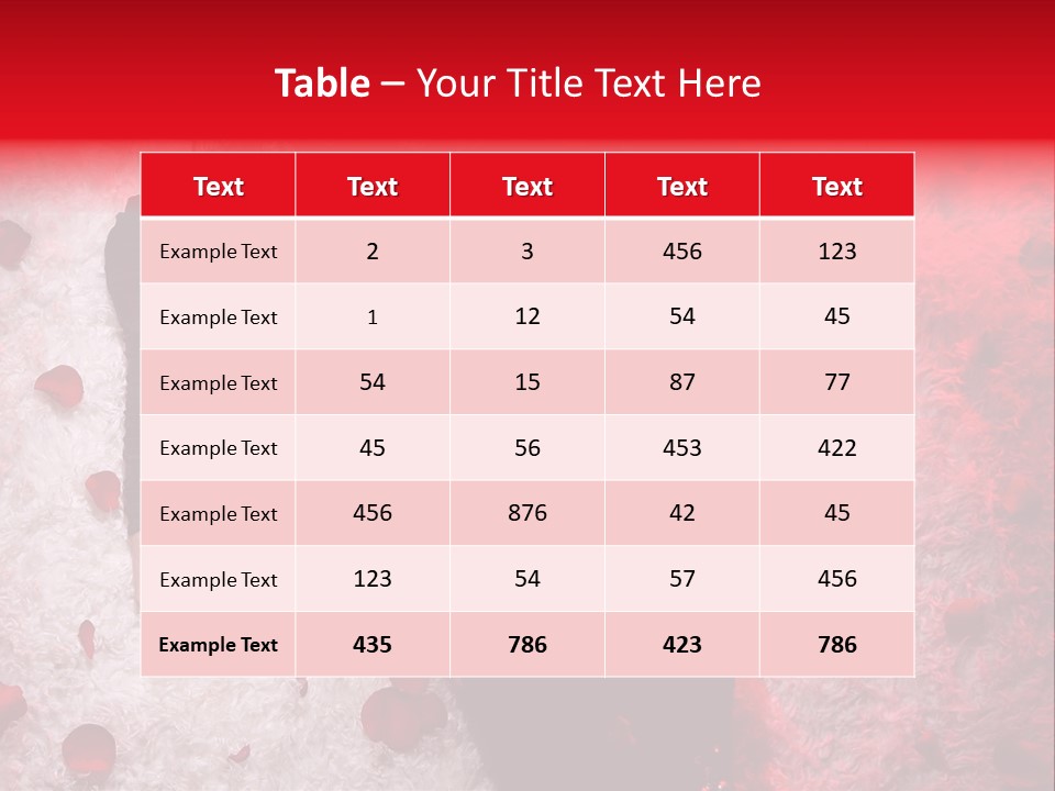 Chica Rosas PowerPoint Template