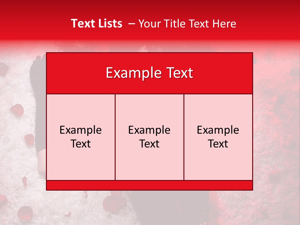 Chica Rosas PowerPoint Template