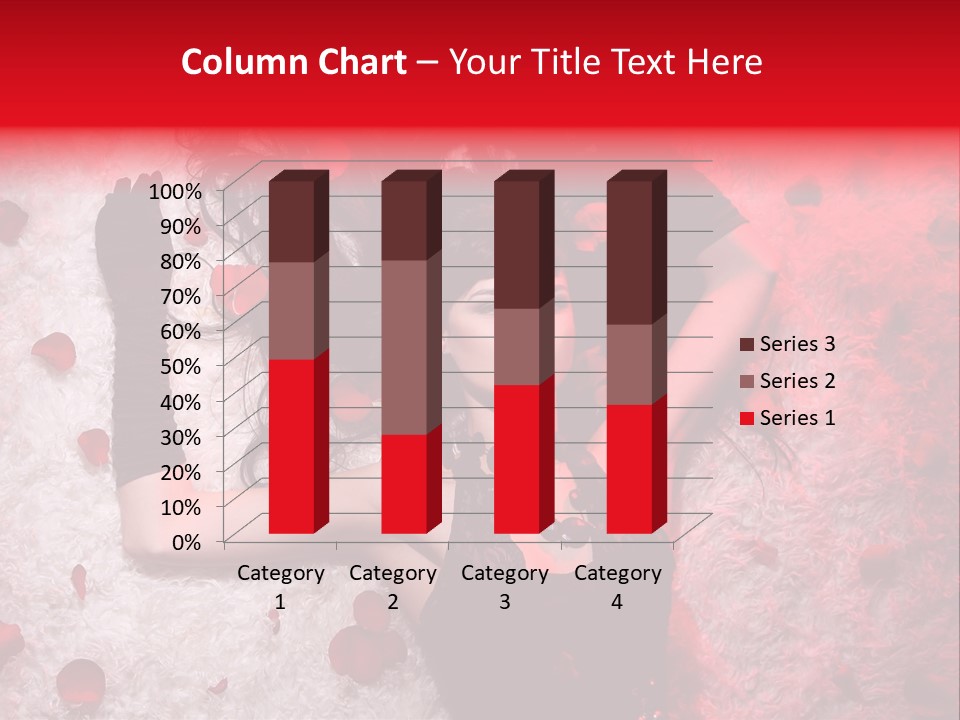 Chica Rosas PowerPoint Template