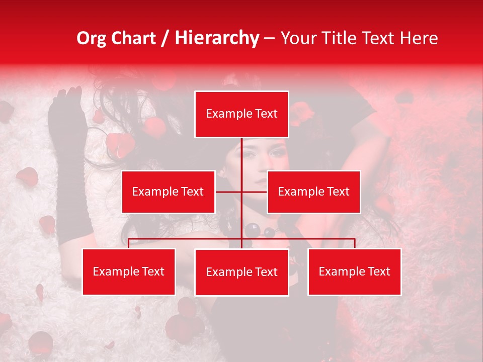 Chica Rosas PowerPoint Template