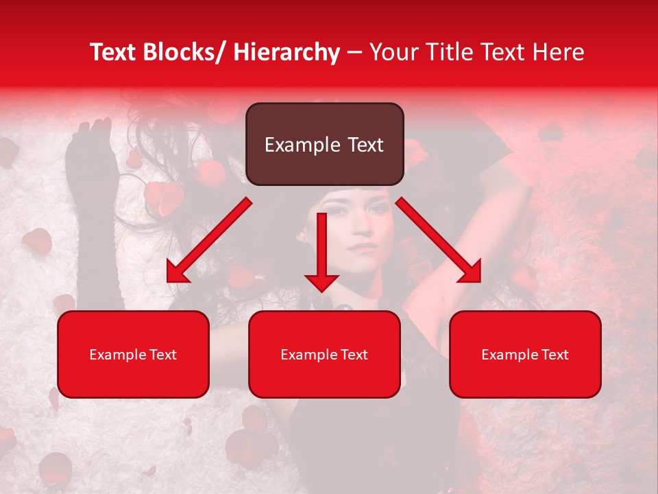 Chica Rosas PowerPoint Template