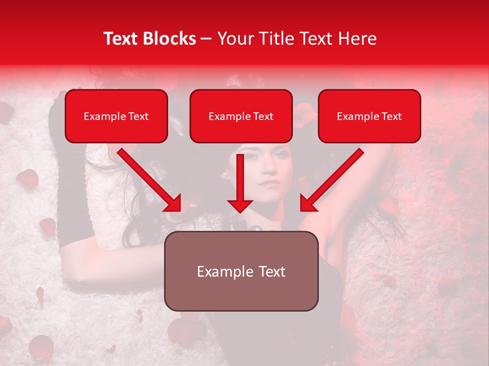 Chica Rosas PowerPoint Template