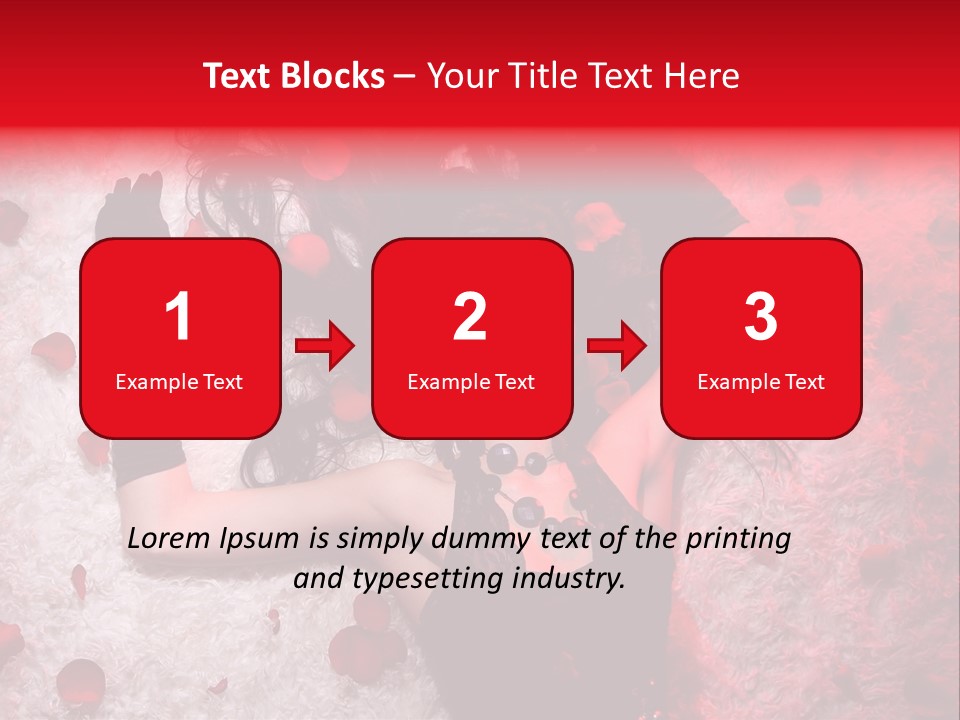 Chica Rosas PowerPoint Template