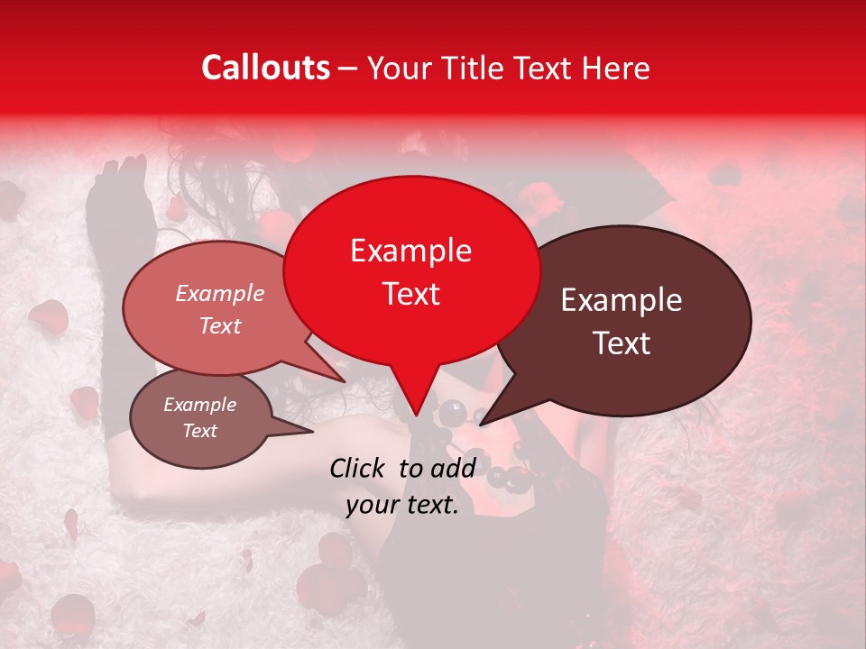 Chica Rosas PowerPoint Template