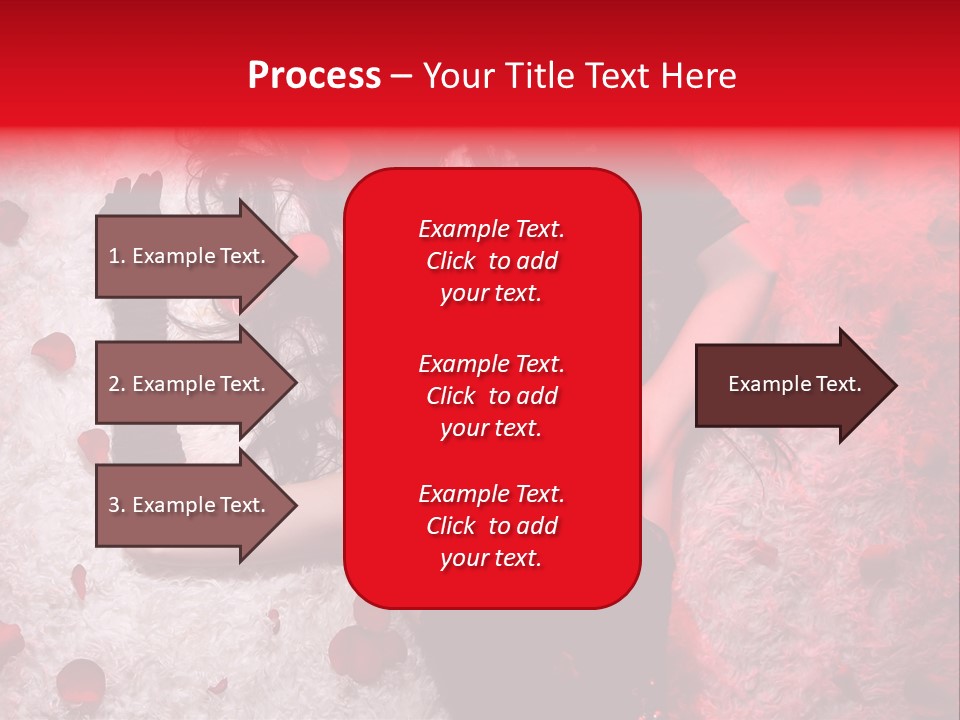 Chica Rosas PowerPoint Template