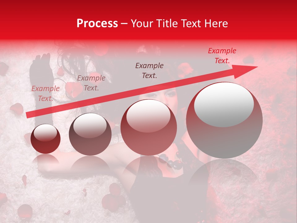 Chica Rosas PowerPoint Template