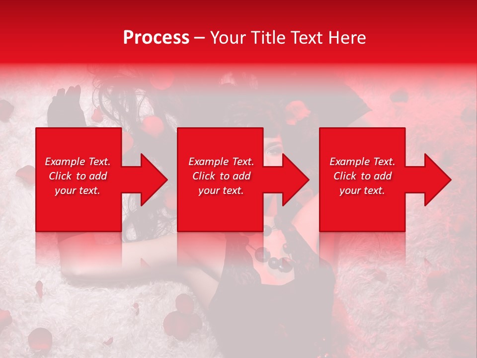 Chica Rosas PowerPoint Template