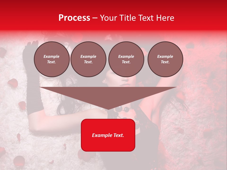 Chica Rosas PowerPoint Template