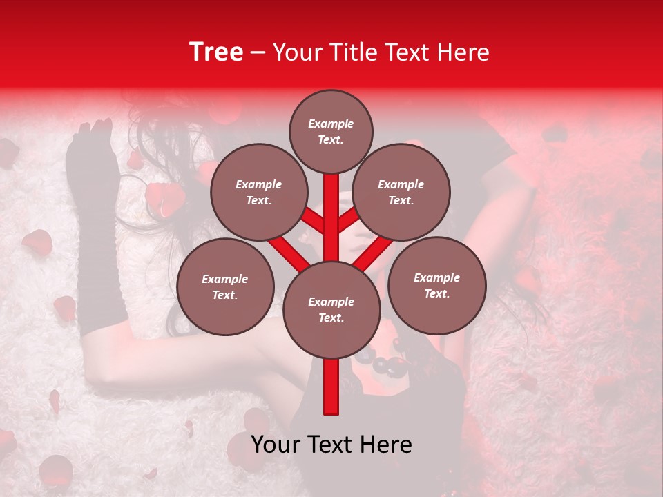 Chica Rosas PowerPoint Template