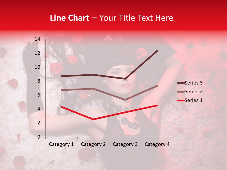 Chica Rosas PowerPoint Template