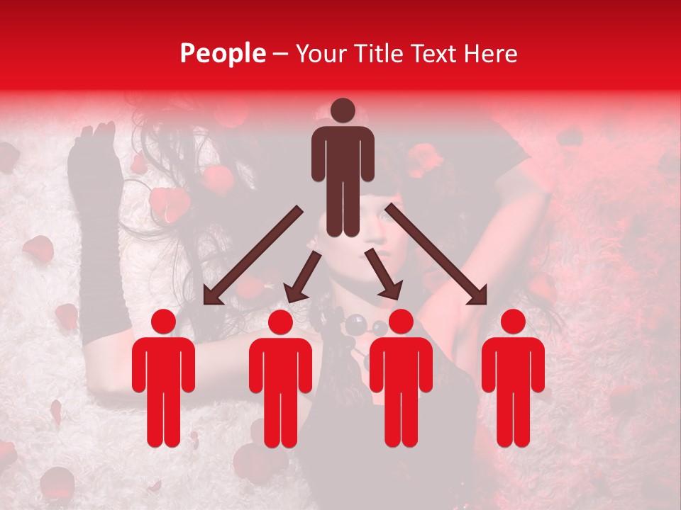 Chica Rosas PowerPoint Template