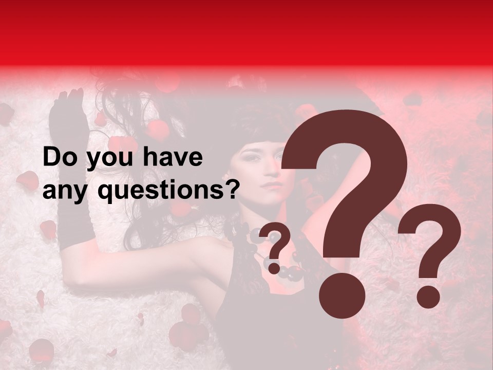 Chica Rosas PowerPoint Template