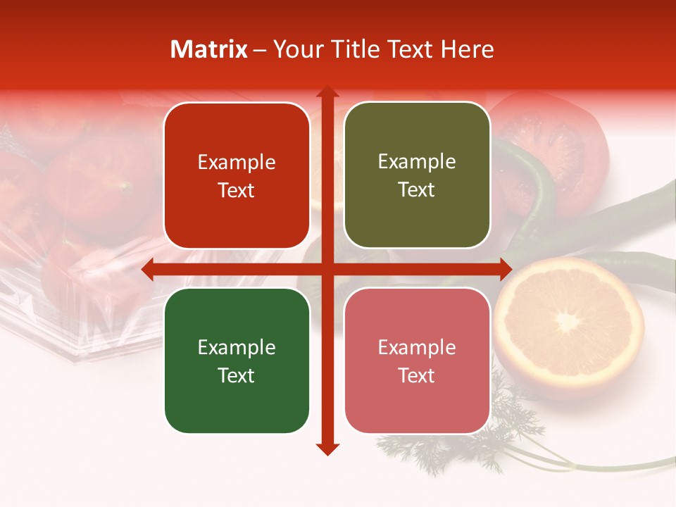 Stretch Film Food PowerPoint Template