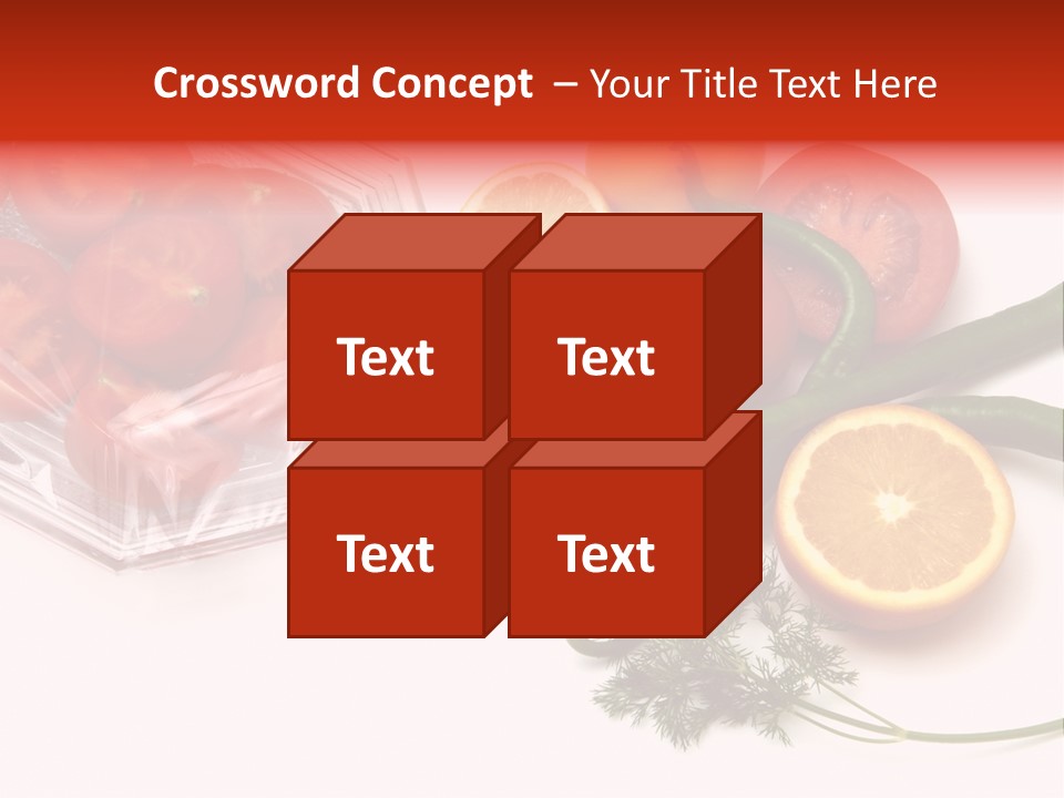 Stretch Film Food PowerPoint Template