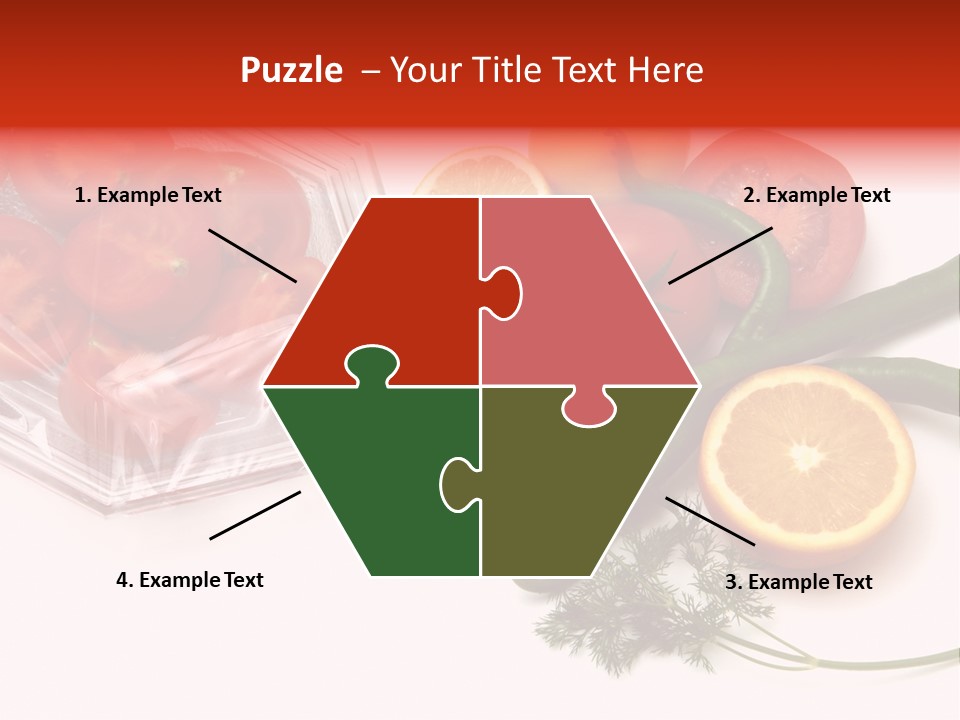 Stretch Film Food PowerPoint Template