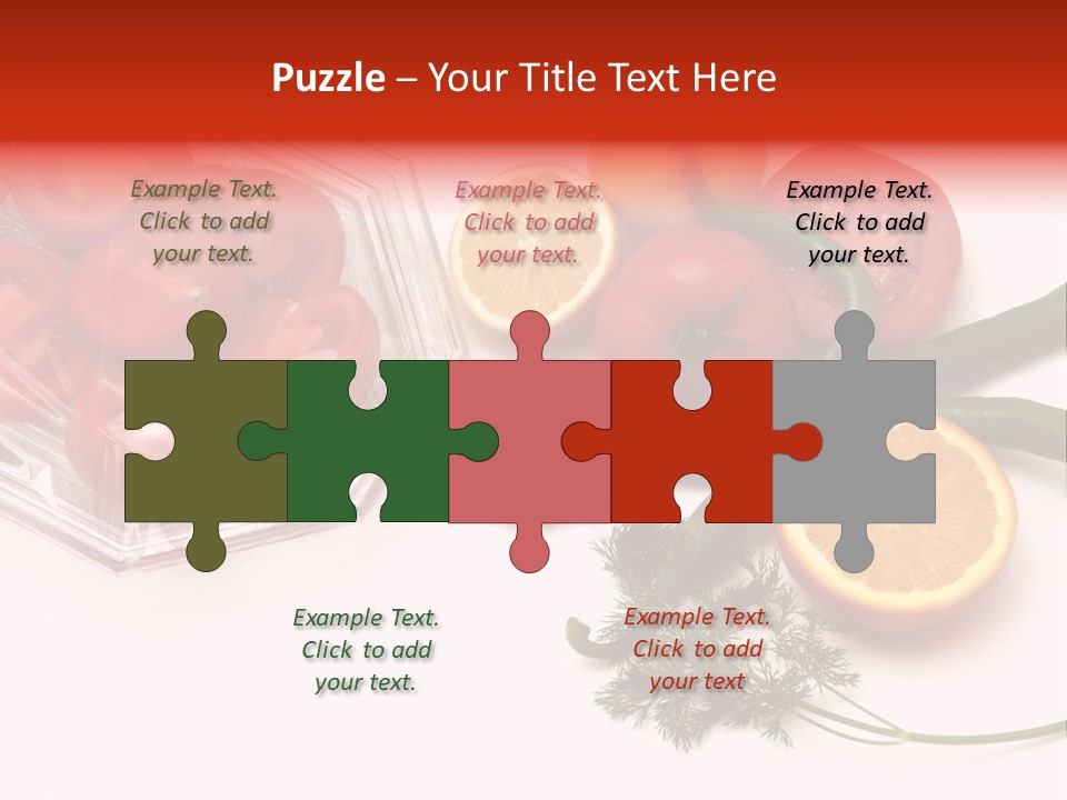 Stretch Film Food PowerPoint Template