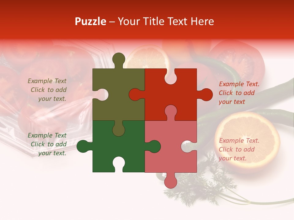 Stretch Film Food PowerPoint Template