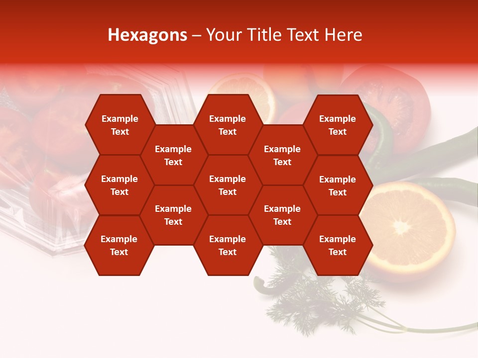 Stretch Film Food PowerPoint Template