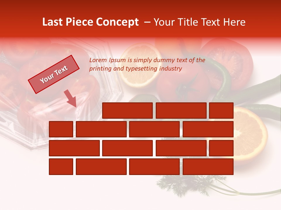 Stretch Film Food PowerPoint Template