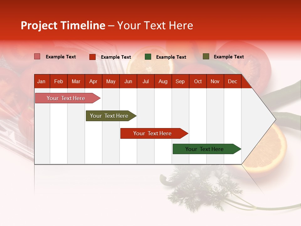 Stretch Film Food PowerPoint Template