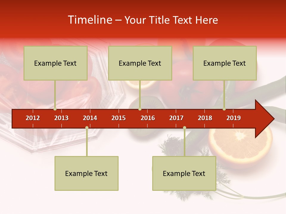Stretch Film Food PowerPoint Template