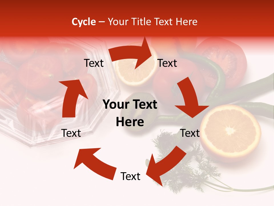 Stretch Film Food PowerPoint Template