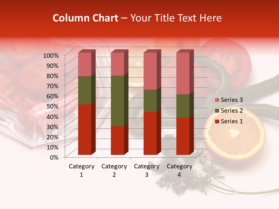 Stretch Film Food PowerPoint Template