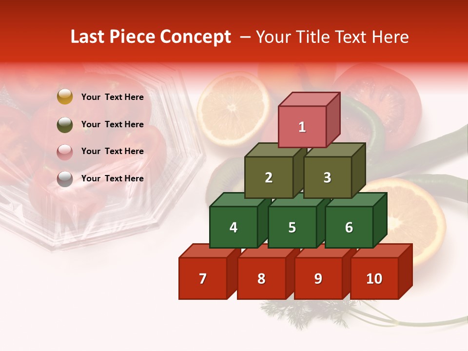 Stretch Film Food PowerPoint Template