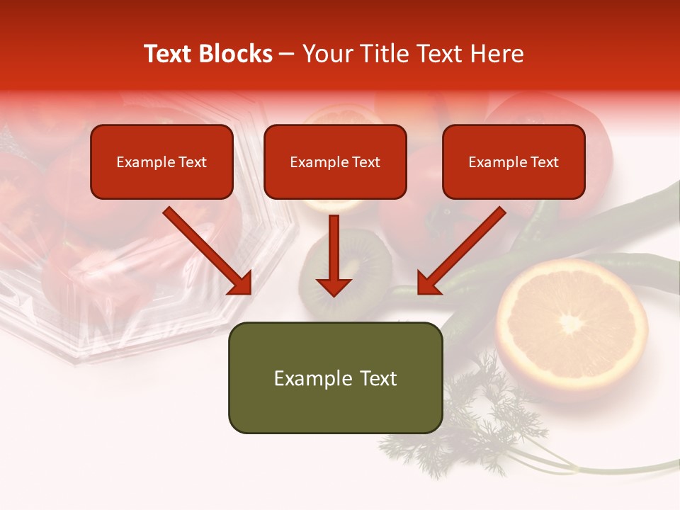 Stretch Film Food PowerPoint Template
