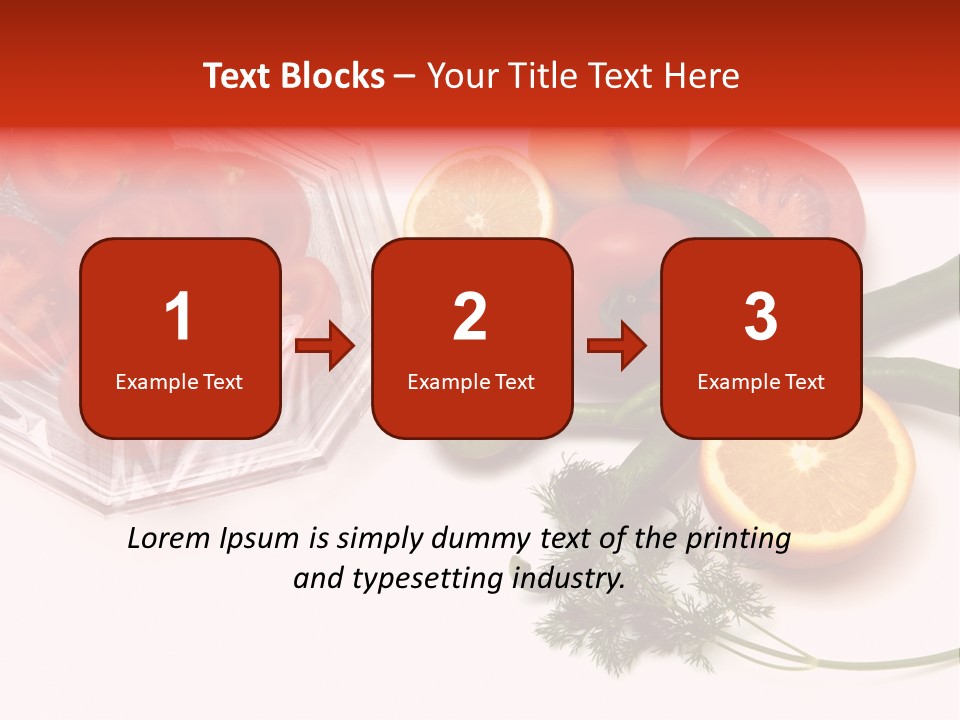 Stretch Film Food PowerPoint Template