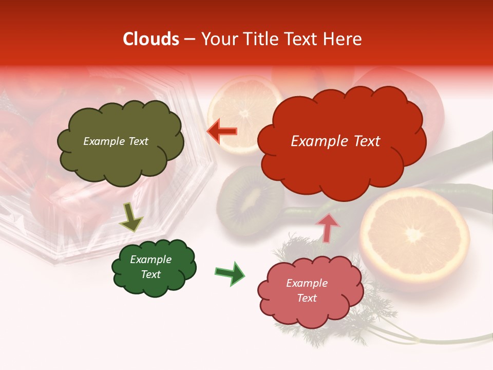 Stretch Film Food PowerPoint Template