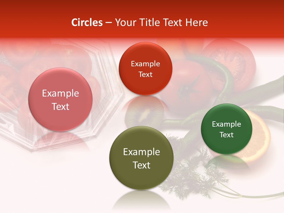 Stretch Film Food PowerPoint Template