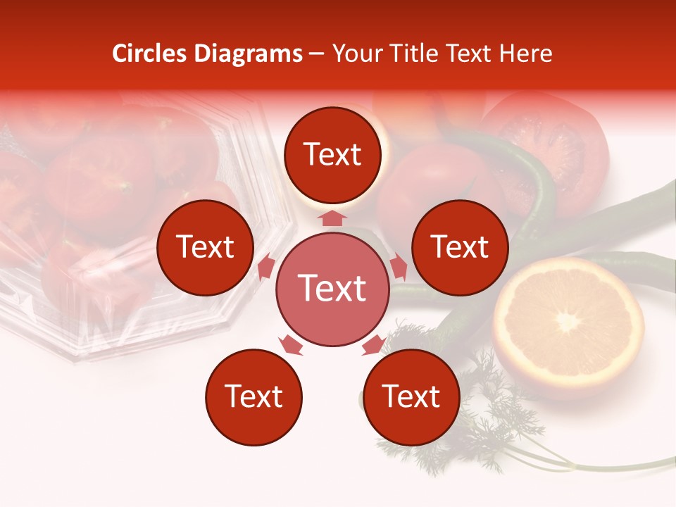 Stretch Film Food PowerPoint Template