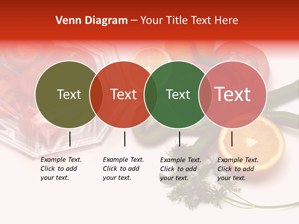 Stretch Film Food PowerPoint Template