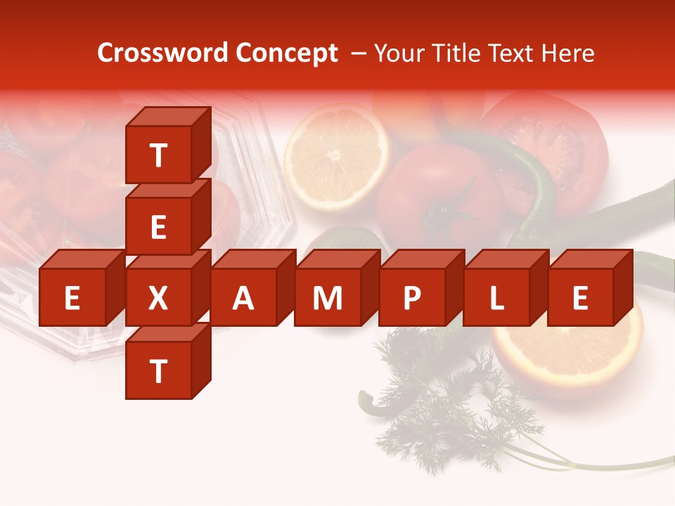 Stretch Film Food PowerPoint Template