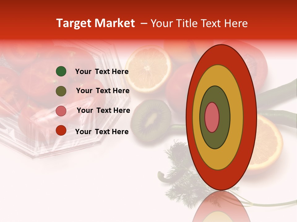 Stretch Film Food PowerPoint Template